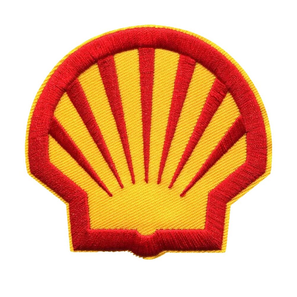 3/$15:  Shell Motorsport Oil Embroidered Iron On Patch